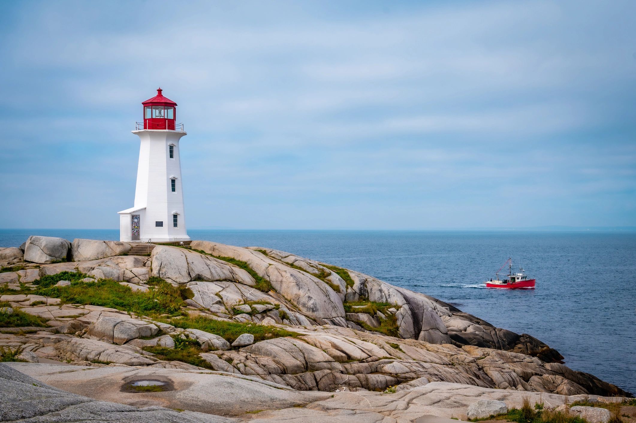 Nova Scotia coastal scene
